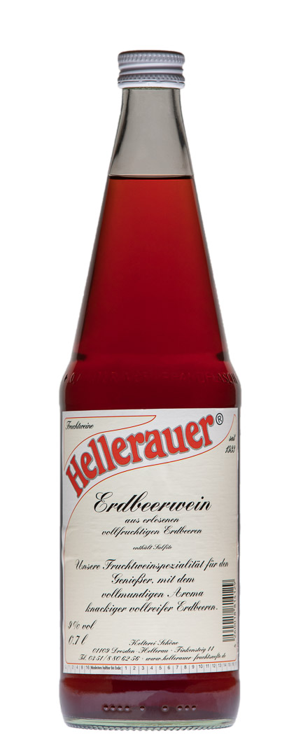 Hellerauer Fruchtsäfte - Erdbeerwein